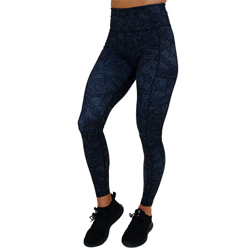 Shadow Vintage Tattoo Leggings - Image 8