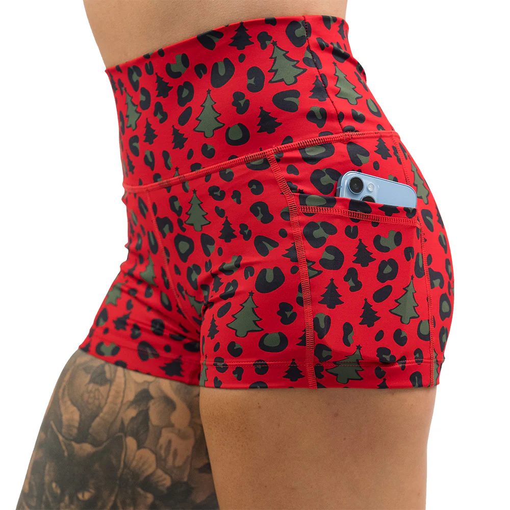 Shorts | Christmas Leopard - Image 2