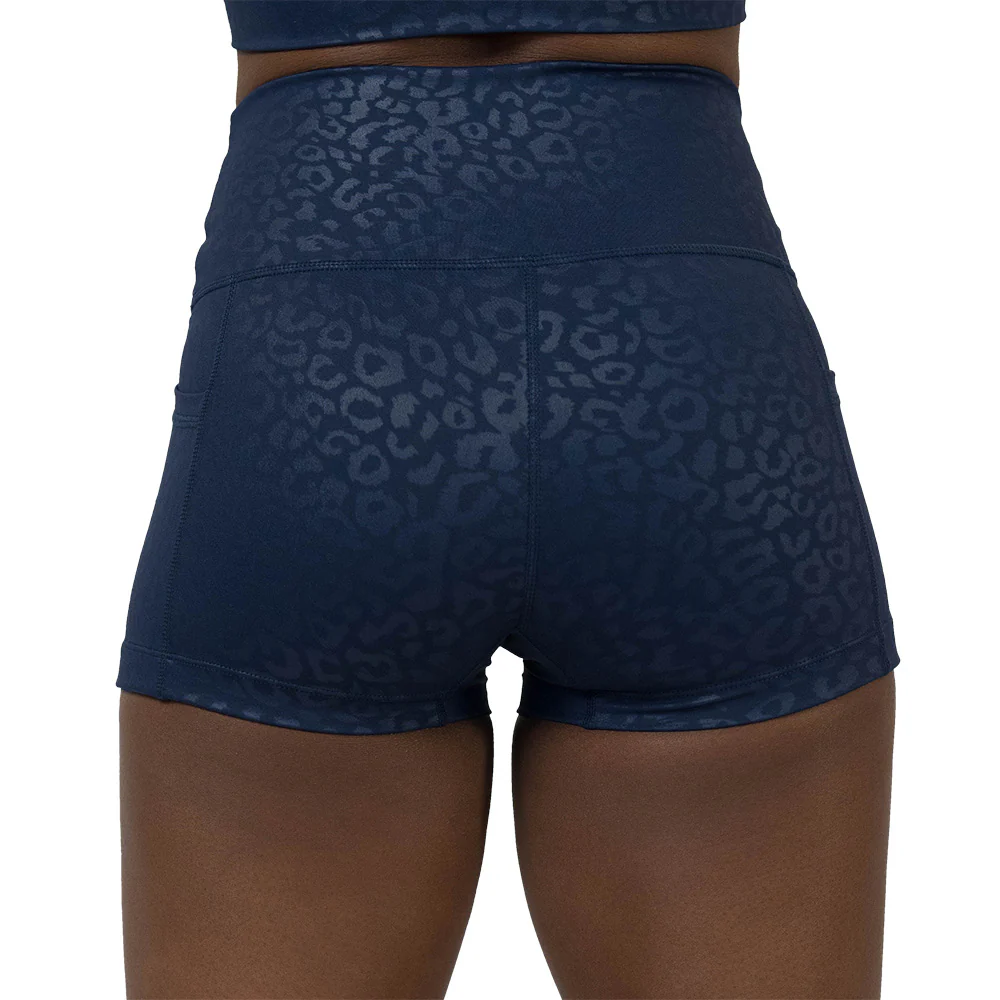 Shorts | Navy Leopard - Image 5