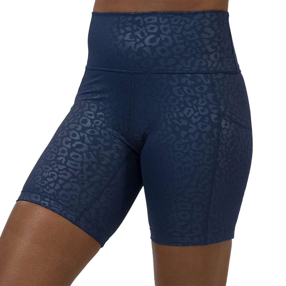 Shorts | Navy Leopard - Image 6