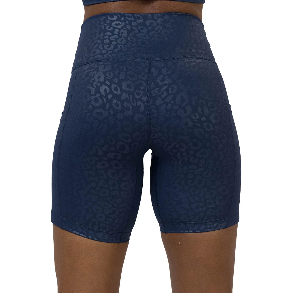 Shorts | Navy Leopard - Image 7