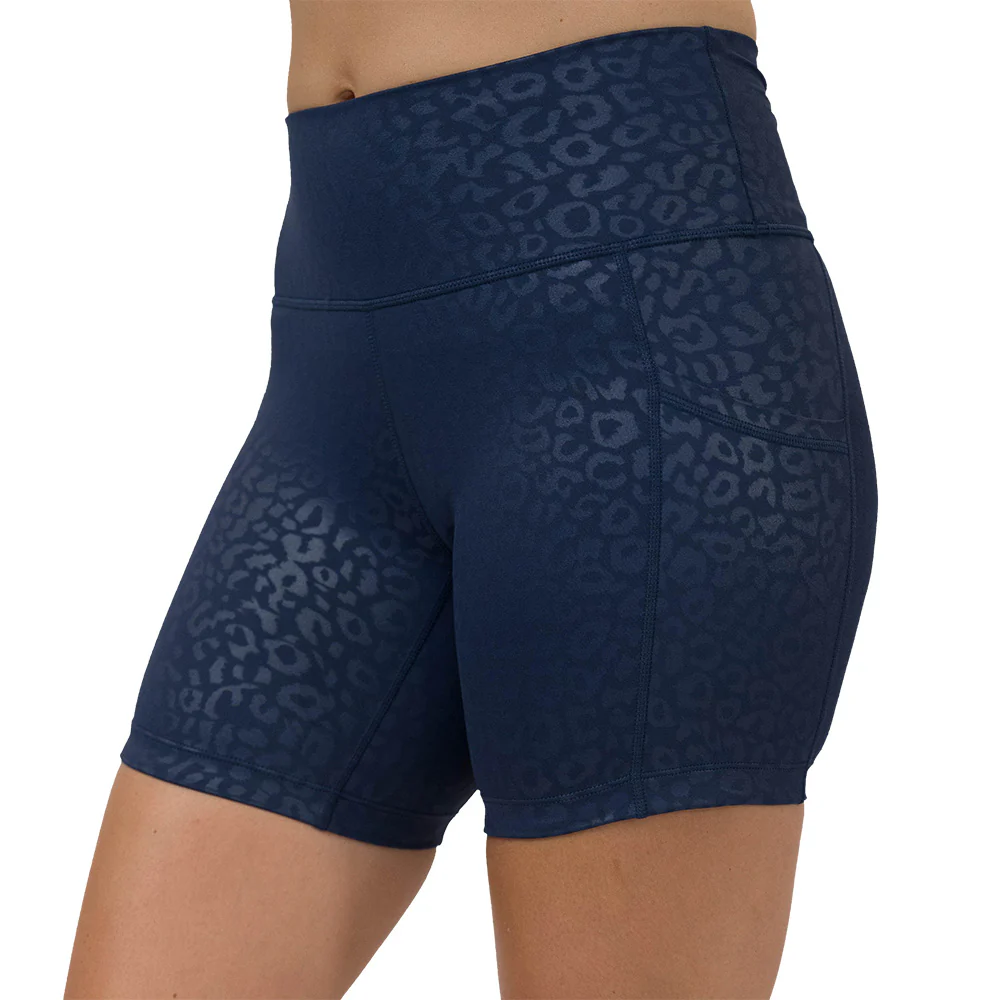 Shorts | Navy Leopard - Image 8