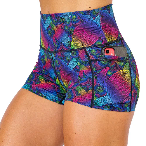 Shorts | Rainbow Turtle - Image 2