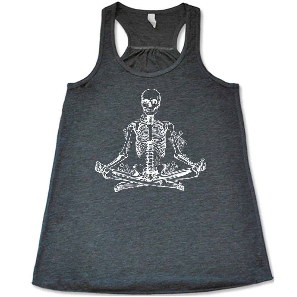 Skeleton Yoga Pose Shirt - Image 4