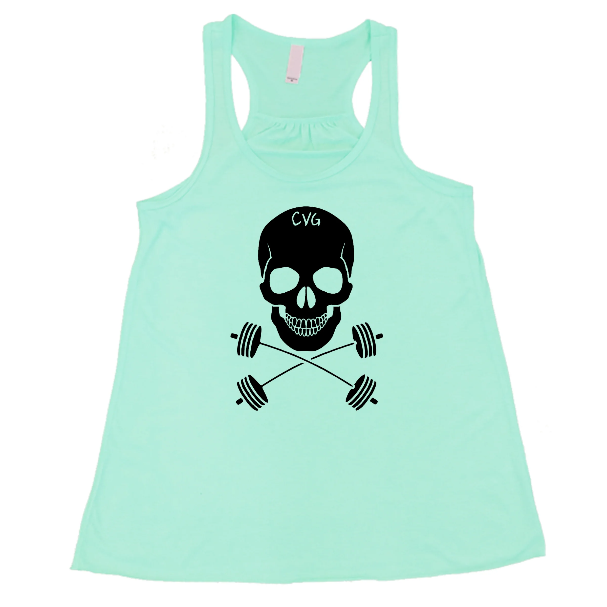 Skull & Barbell Crossbones Shirt - Image 3