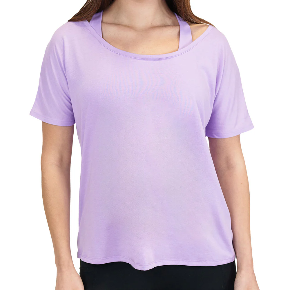 Slouchy Tee | Lilac