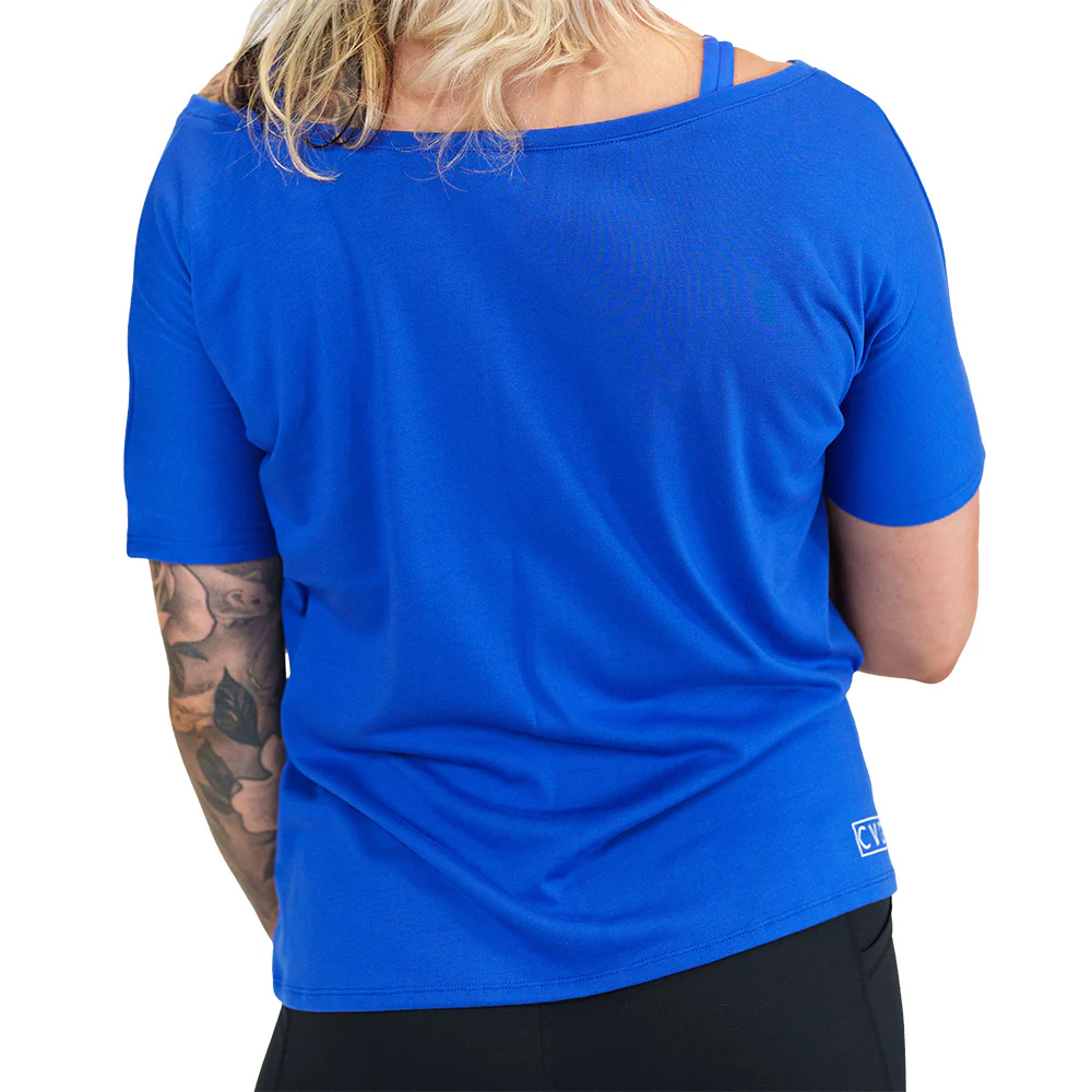 Slouchy Tee | Royal Blue - Image 2