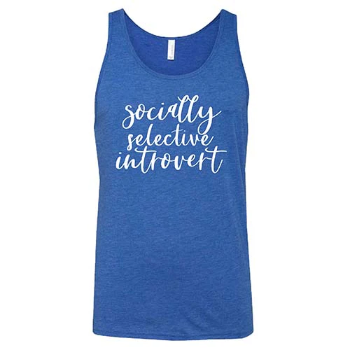 Socially Selective Introvert Shirt Unisex - Image 2