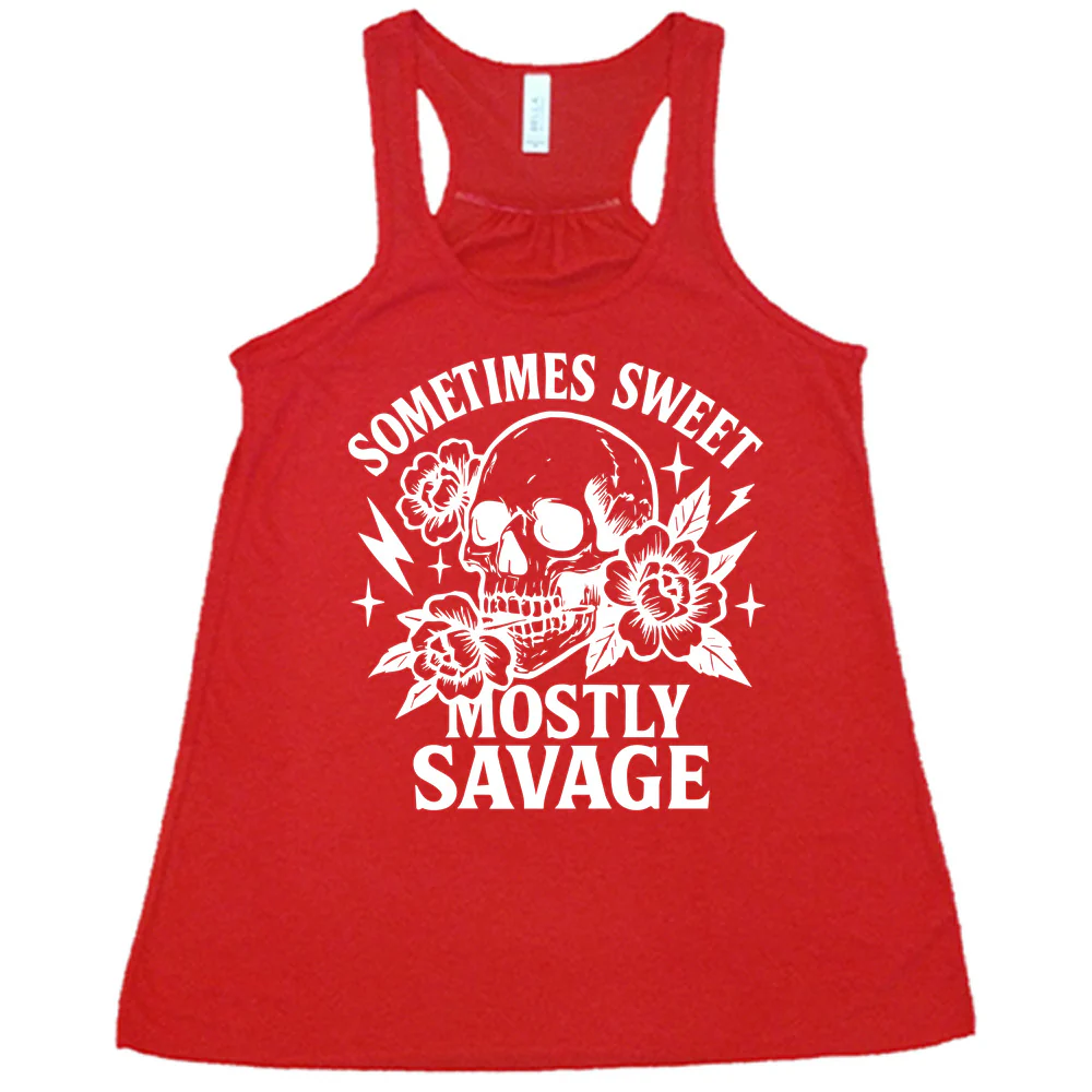 Sometimes Sweet Mostly Savage Shirt - Image 5