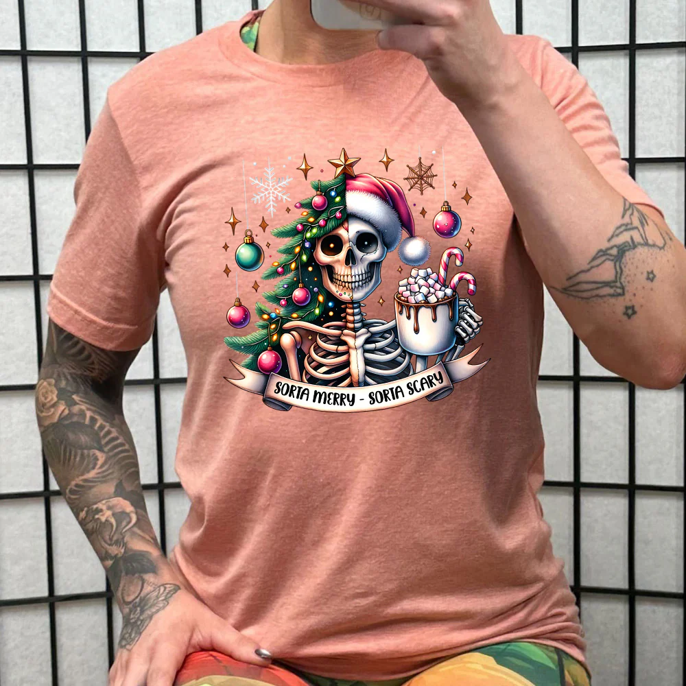 Sorta Merry Sorta Scary Shirt Unisex - Image 10