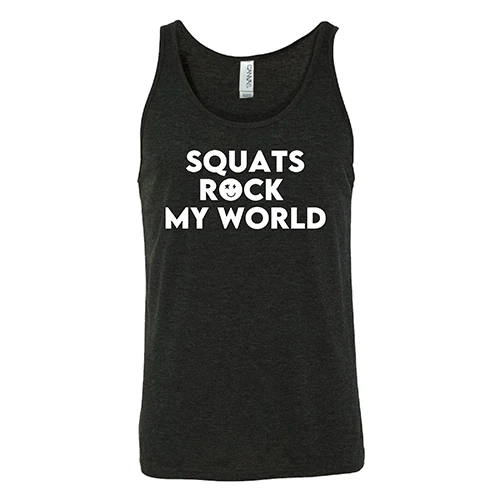 Squats Rock My World Shirt Unisex - Image 2