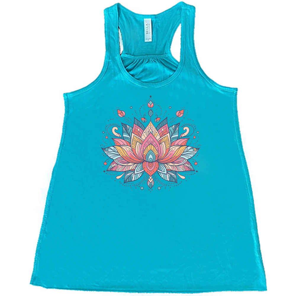 Stained Glass Lotus Shirt - Image 6