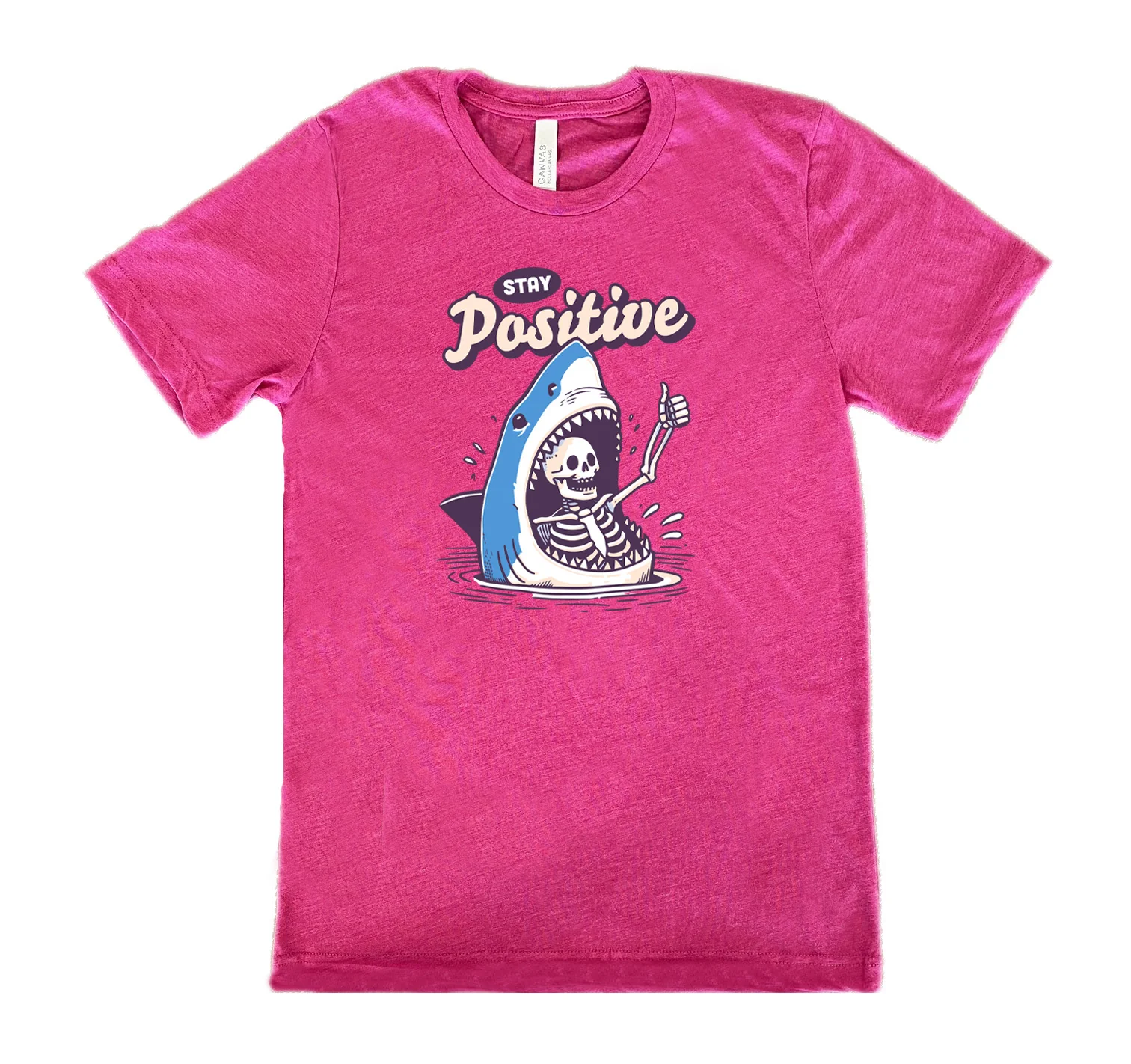 Stay Positive Shirt Unisex - Image 9