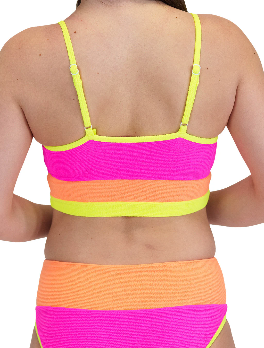 Swimsuit Top | Neon Coastline - Image 3