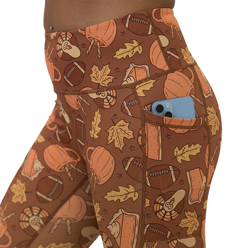 Thanksgiving Day Leggings - Image 2