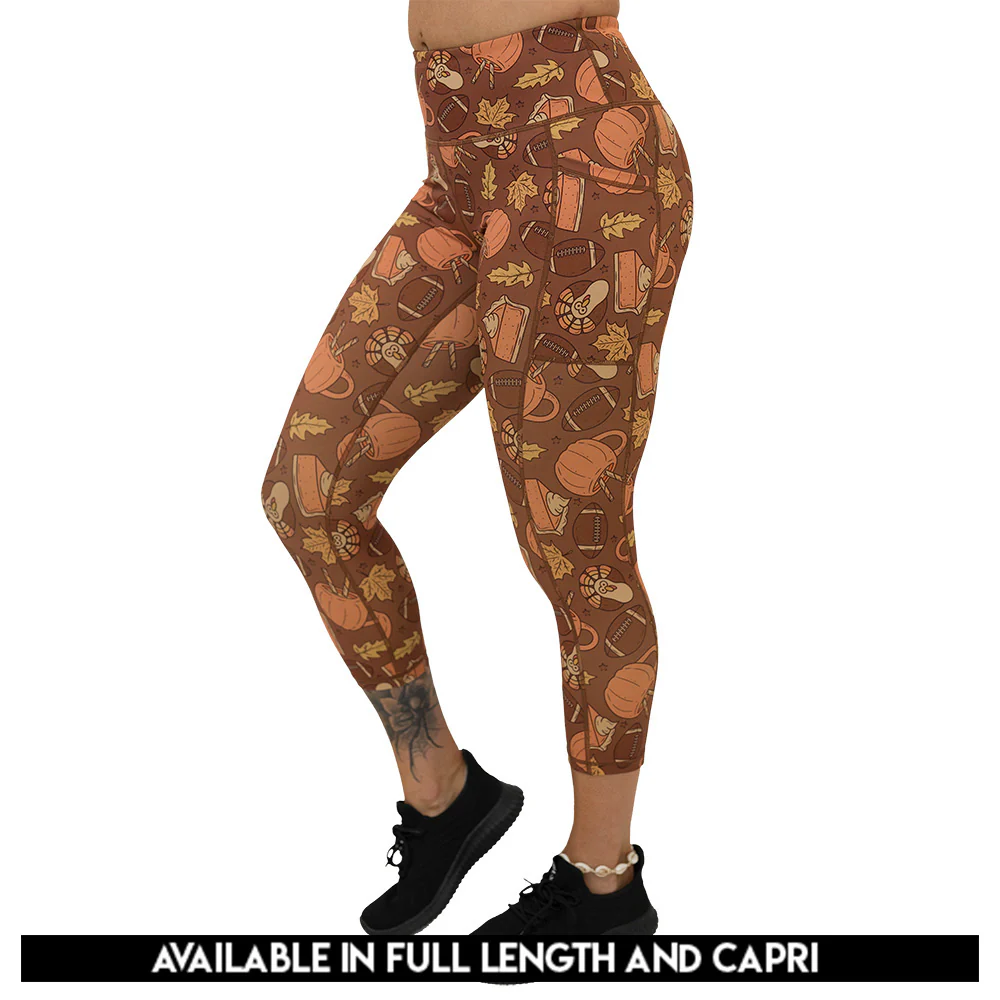 Thanksgiving Day Leggings - Image 3