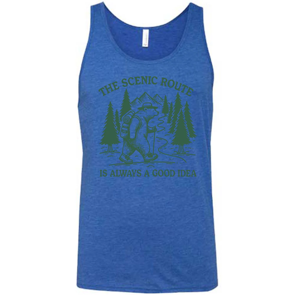The Scenic Route Is Always A Good Idea Shirt Unisex - Image 4