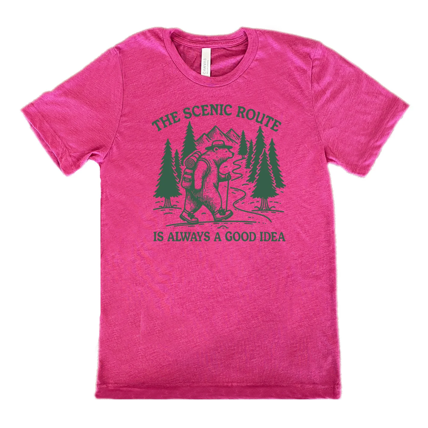 The Scenic Route Is Always A Good Idea Shirt Unisex - Image 9