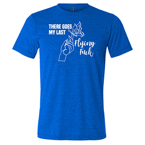 There Goes My Last Flying Fuck Shirt Unisex - Image 3
