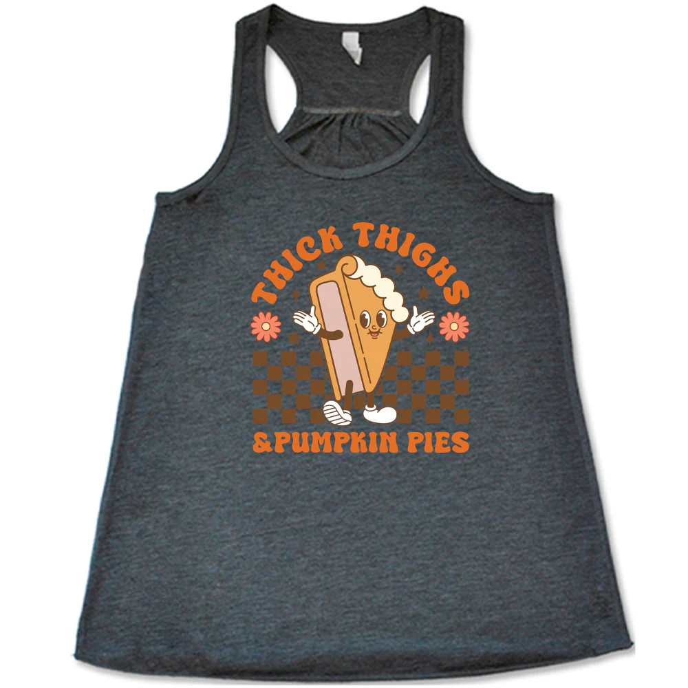 Thick Thighs & Pumpkin Pies Shirt - Image 3
