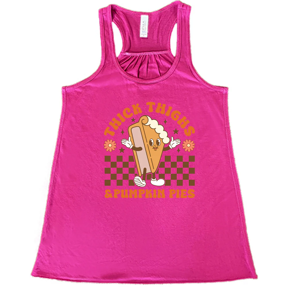 Thick Thighs & Pumpkin Pies Shirt - Image 8