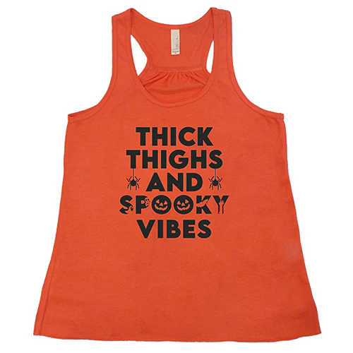 Thick Thighs & Spooky Vibes Shirt - Image 2