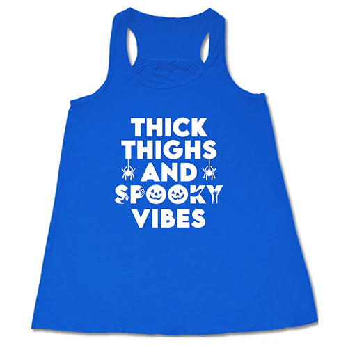 Thick Thighs & Spooky Vibes Shirt - Image 3