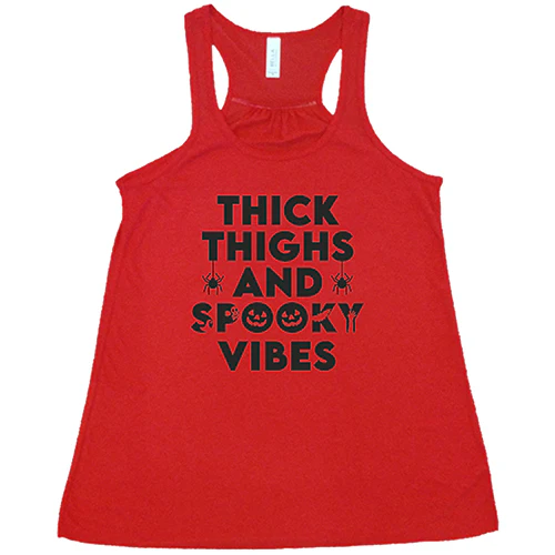 Thick Thighs & Spooky Vibes Shirt - Image 5