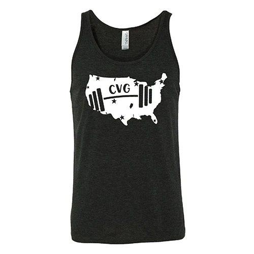 USA & Barbell Shirt Unisex - Image 2
