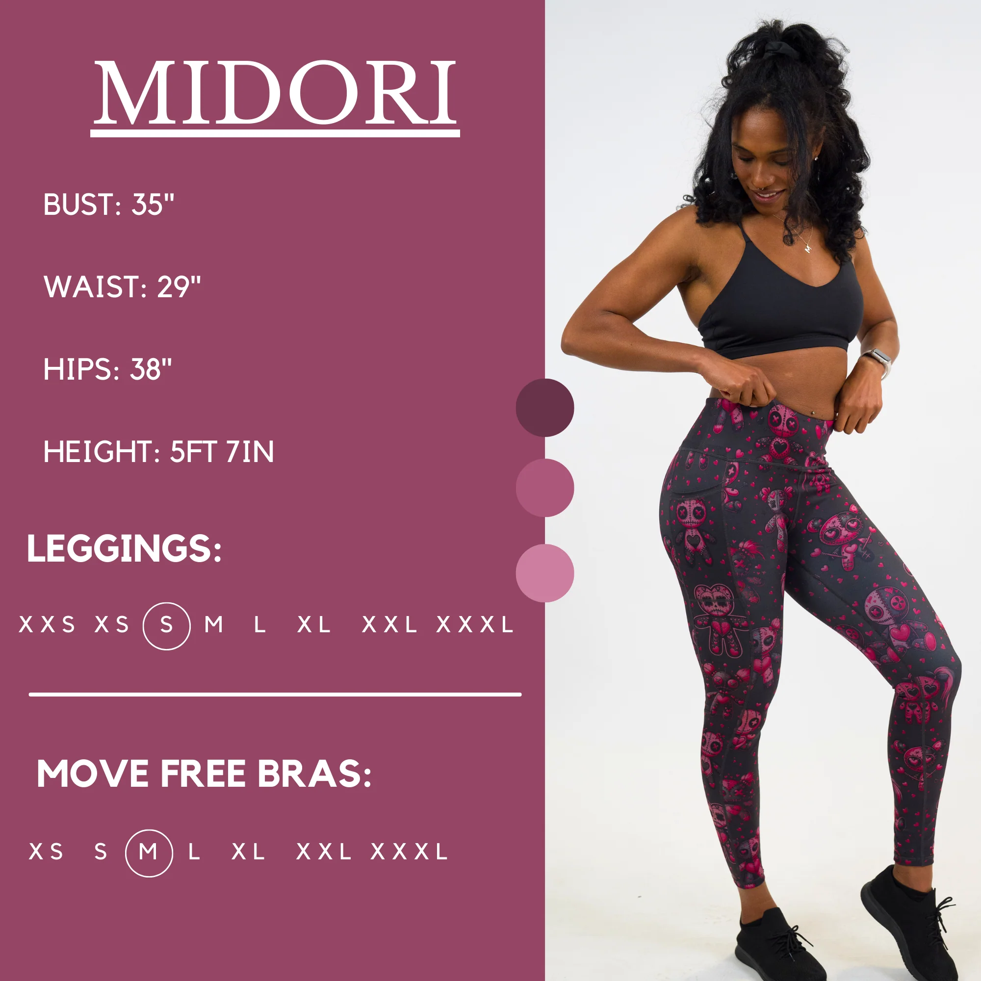 Voodoo Valentine Leggings - Image 7