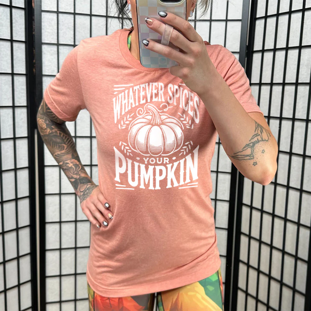 Whatever Spices Your Pumpkin Shirt Unisex - Image 10
