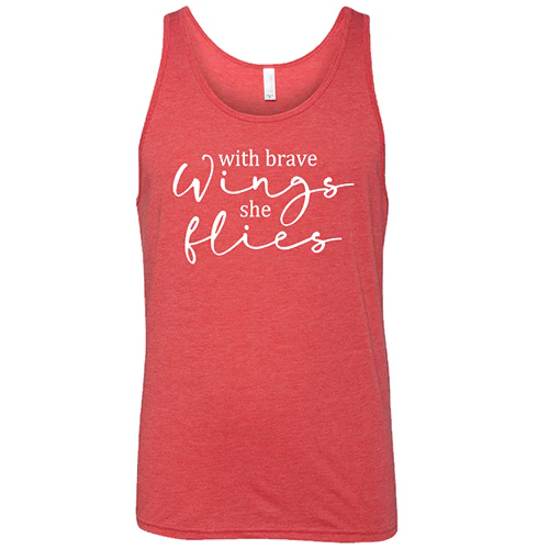 With Brave Wings She Flies Shirt Unisex - Image 8
