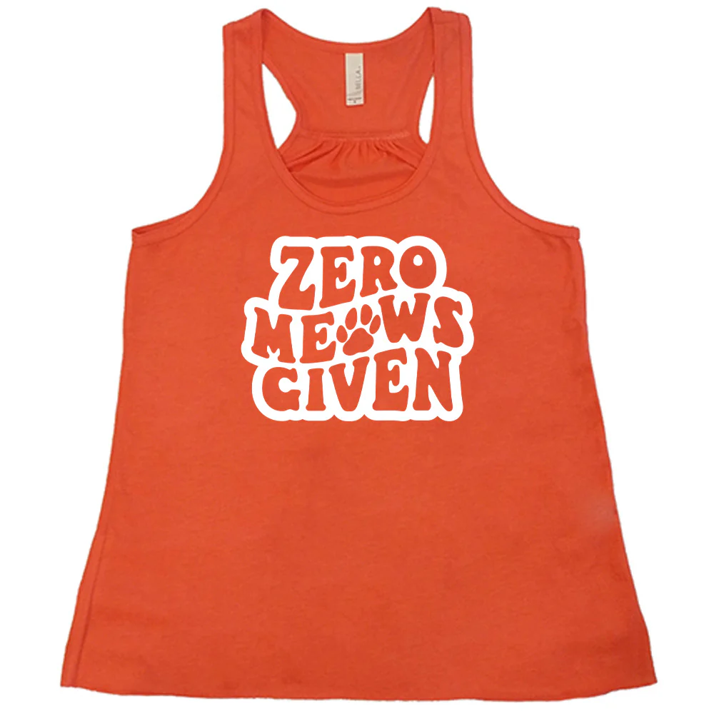 Zero Meows Given Shirt - Image 3
