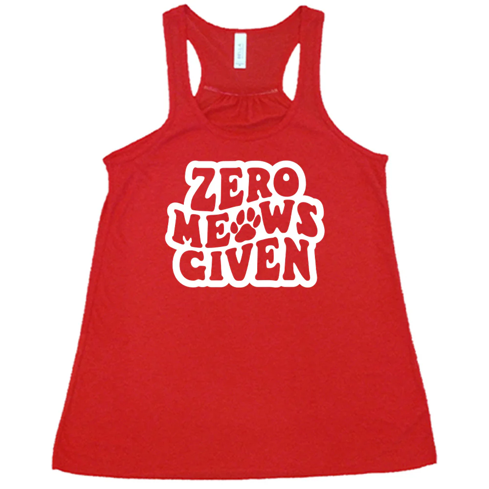 Zero Meows Given Shirt - Image 5